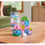 Magna Tiles Jeu magnétique Spring Garden - Set de voyage Lot de 241