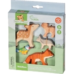 Holztiger Les animaux de la forêt - Lot de 5