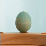 BumbuToys Figurine en bois pour couronne de célébration - Oeuf bleu5