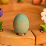 BumbuToys Figurine en bois pour couronne de célébration - Oeuf bleu7