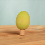 BumbuToys Figurine en bois pour couronne de célébration - Oeuf vert5