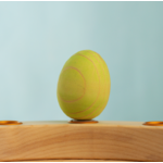 BumbuToys Figurine en bois pour couronne de célébration - Oeuf vert2