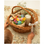 BumbuToys Figurine en bois pour couronne de célébration - jonquille5