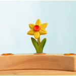 BumbuToys Figurine en bois pour couronne de célébration - jonquille7