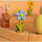 BumbuToys Figurine en bois pour couronne de célébration - myosotis5