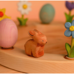 BumbuToys Figurine en bois pour couronne de célébration - lapin4