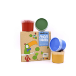 Neogrün Peinture à doigts Aki - Lot de 4 pots7
