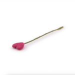 Coeur branche décorative en feutrine de laine - Sjaal met Verhaal5