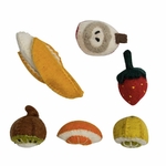 Mini fruit en feutrine - Set de 5 papoose 2