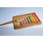 Apprendre à compter 1 à 10 et 55 billes colorées Pagalou Toys  (2)