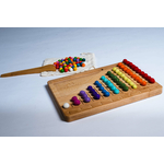 Apprendre à compter 1 à 10 et 55 billes colorées Pagalou Toys  (5)