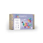 Connetix Jeu magnétique Mini pack Pastel 32 pièces