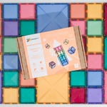 Connetix Tiles Pack de 40 carrés Pastel 5