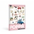 Poppik Mini Poster La ferme + 29 autocollants repositionnables 3-8 ans