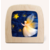 Carte à insérer pour Lampe Au fil des Saisons - Illustratrice Het wol Feetje - Reaching for the Stars