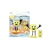 Glo Pals Personnage Alex Jaune + 2 cubes lumineux1 - Grande
