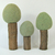 Arbres ETE Earth - WP174 Arbres d'été Earth - set de 3 Papoose