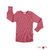 T-shirt manches longues en laine ManyMonths - coloris 2021 Earth Red_1500px-L