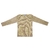 Cosilana T-shirt manches longues laine/soie vert/prune/naturel rayé-71033-273