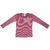 Cosilana T-shirt manches longues enfants Laine/soie rouge/marine/naturel rayé-71233-248