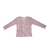 Cosilana T-shirt manches longues enfants Laine/soie rose/gris/naturel rayé71233-264