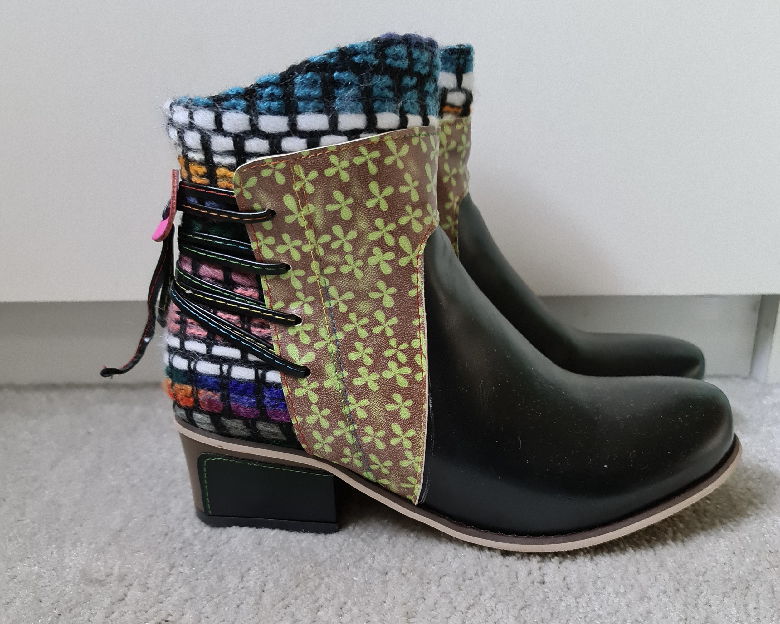 Chaussures effet laçage dos boho boheme chic SHOES0115