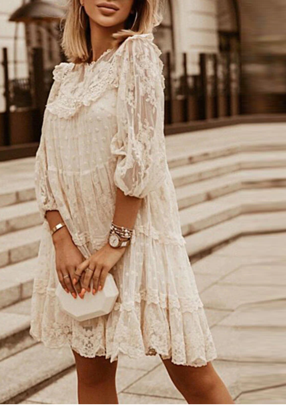 Robe dentelle courte vas e boho boheme chic monyronyboho