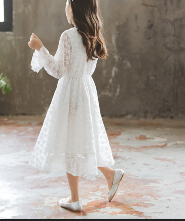 Robe dentelle petite fille boho boheme chic dresspf1768 monyronyboho