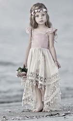 Robe petite fille licorne boho boheme chic monyronyboho