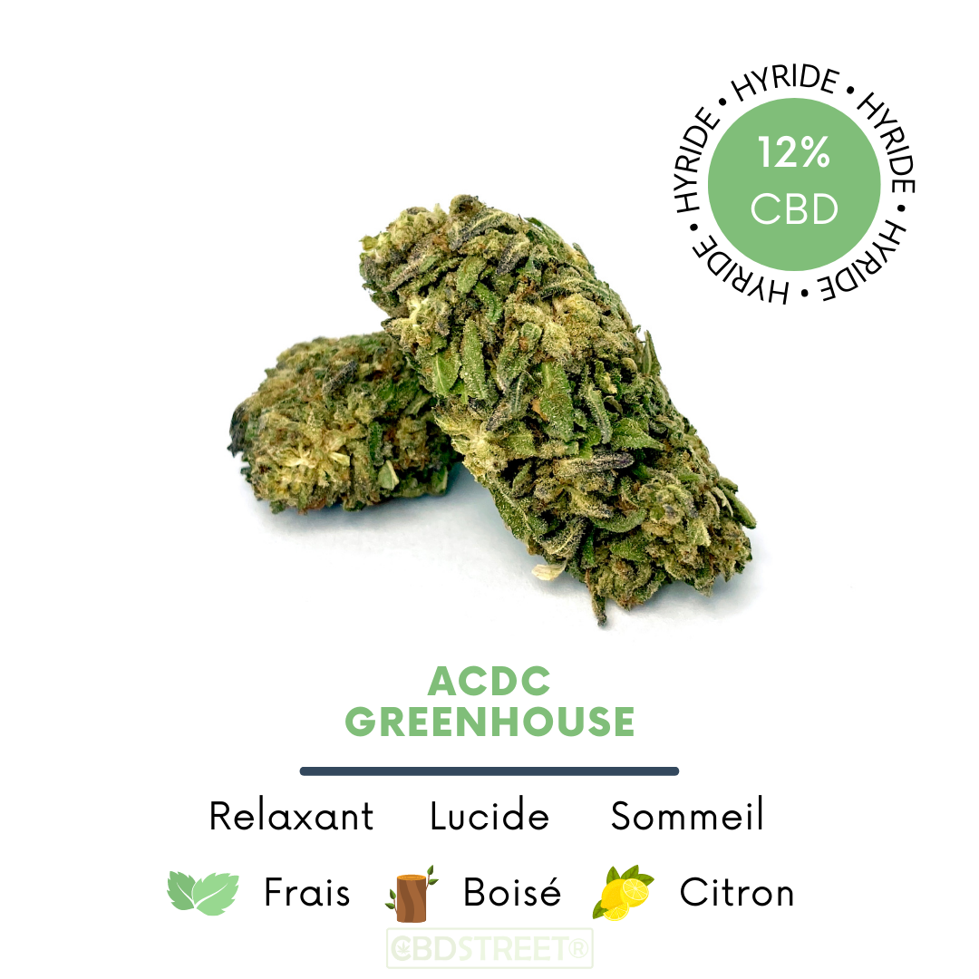 ACDC CBD greenhouse 12%