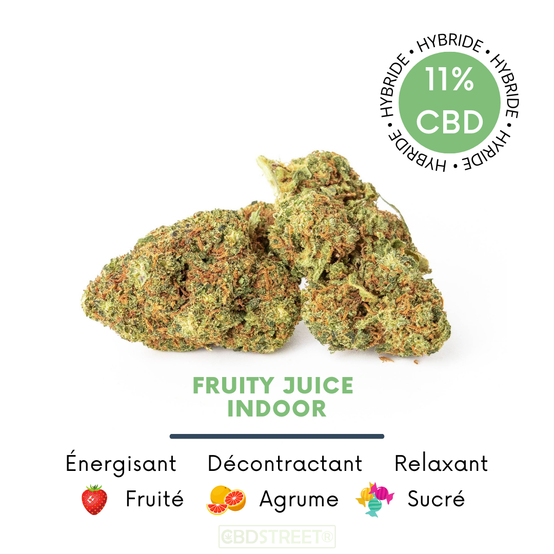Fruity Juice – Fleur de CBD indoor