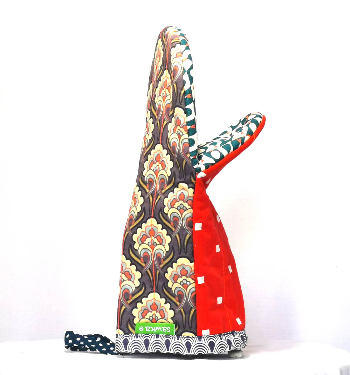 manique de cuisine • papier peint violet