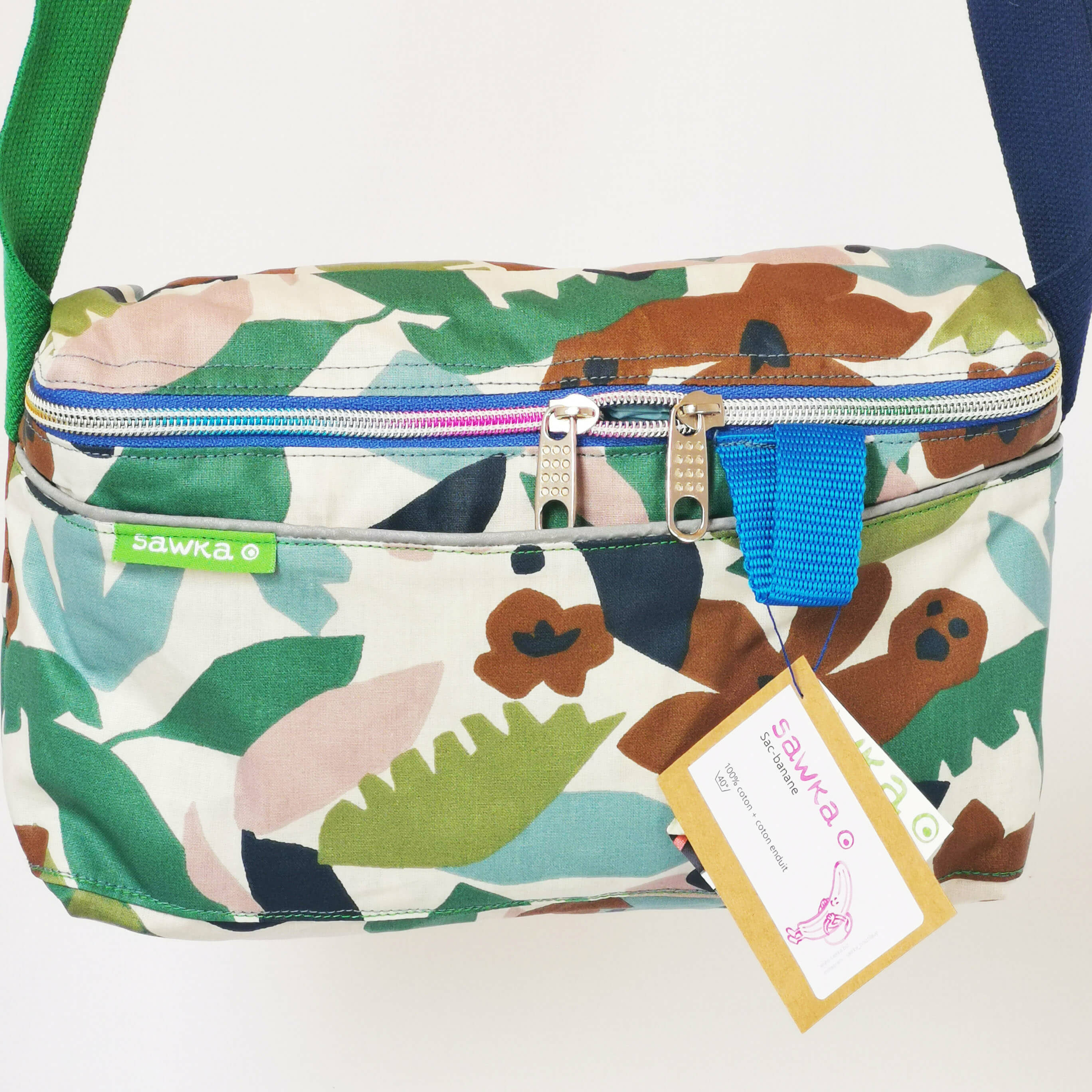 sac banane • fleurs de printemps