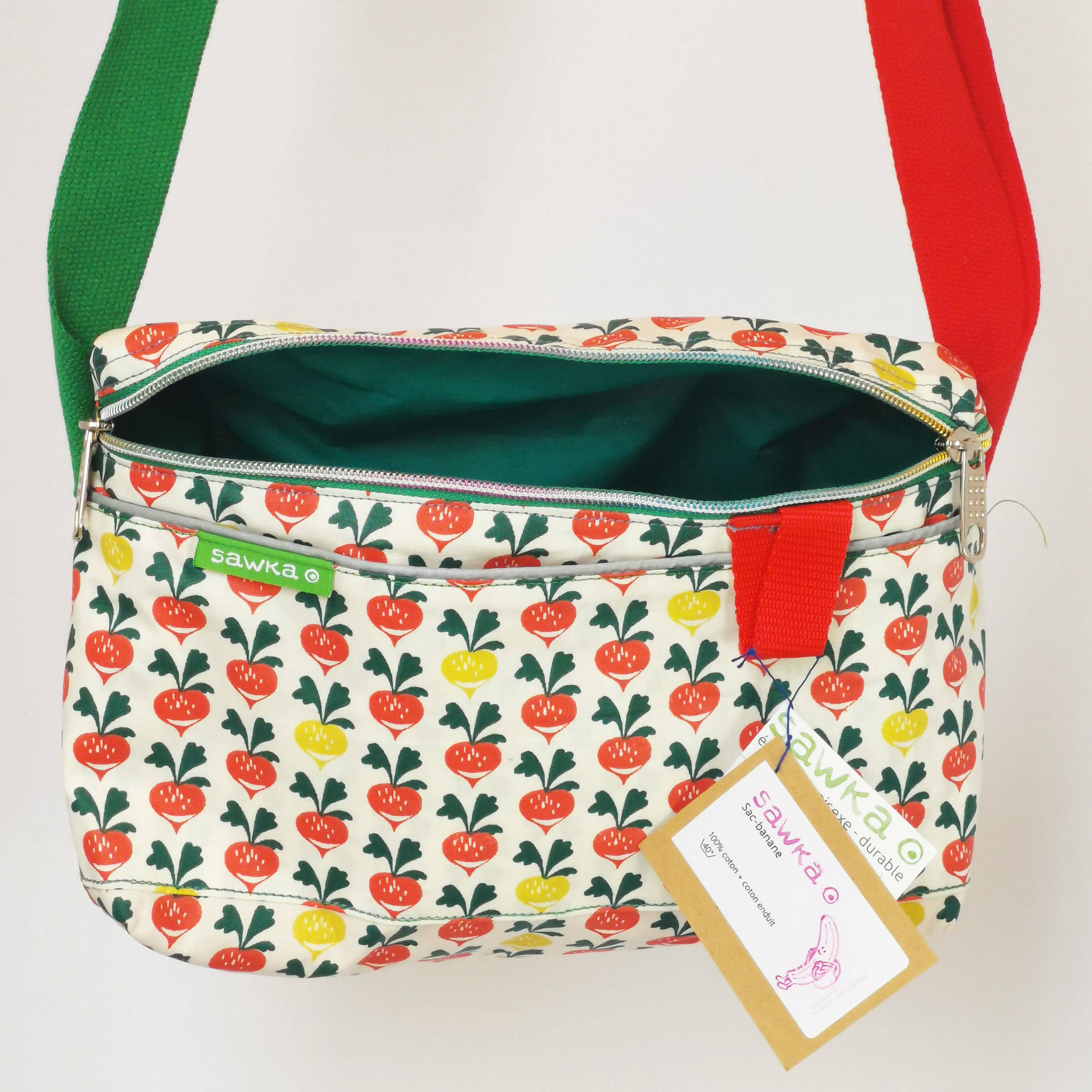 sac banane • rangées de radis 3