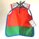 bavoir-tablier triangles riantes SAWKA3