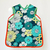 bavoir tablier • fleurs menthol 1