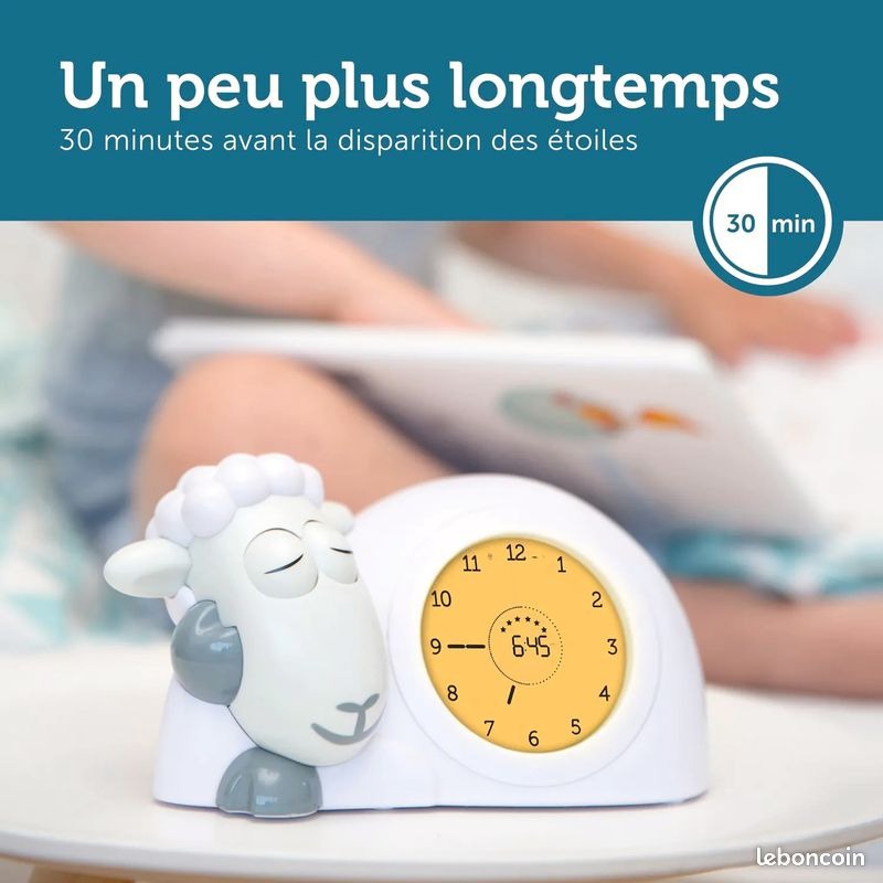 Sam le mouton réveil éducatif pour enfants