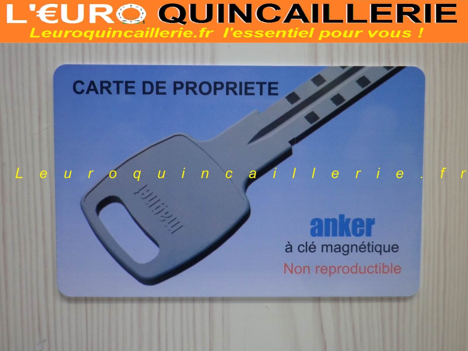 CARTE DE PROPRIETE ANKER LEUROQUINCAILLERIE.FR R
