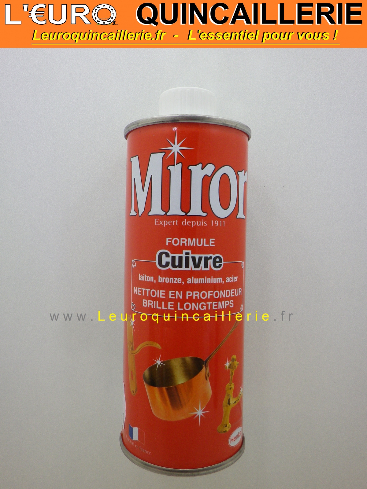 Miror nettoyant cuivre flacon de 250 ml au meilleur prix