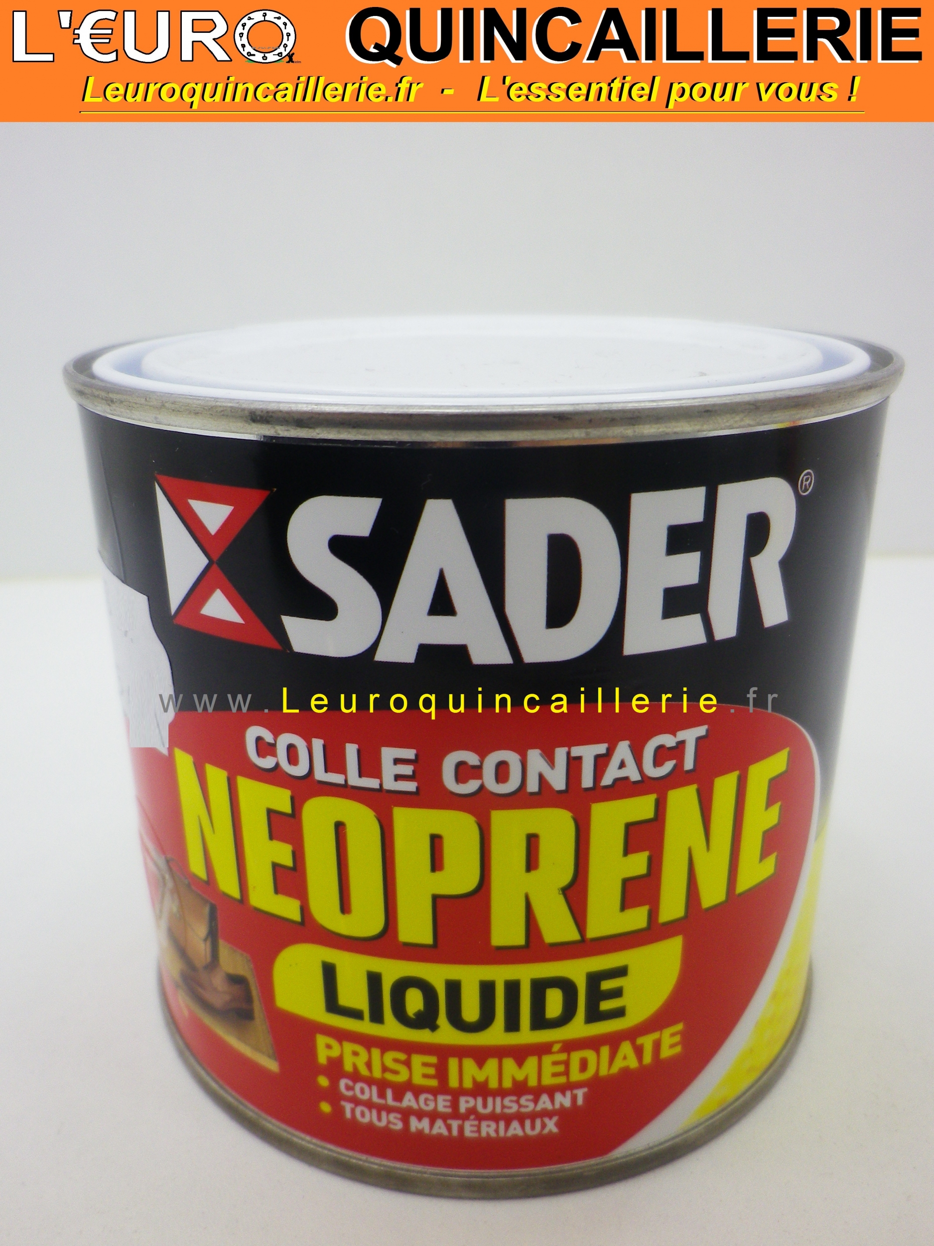 Colle contact néoprene Liquidel pot Sader 500ml