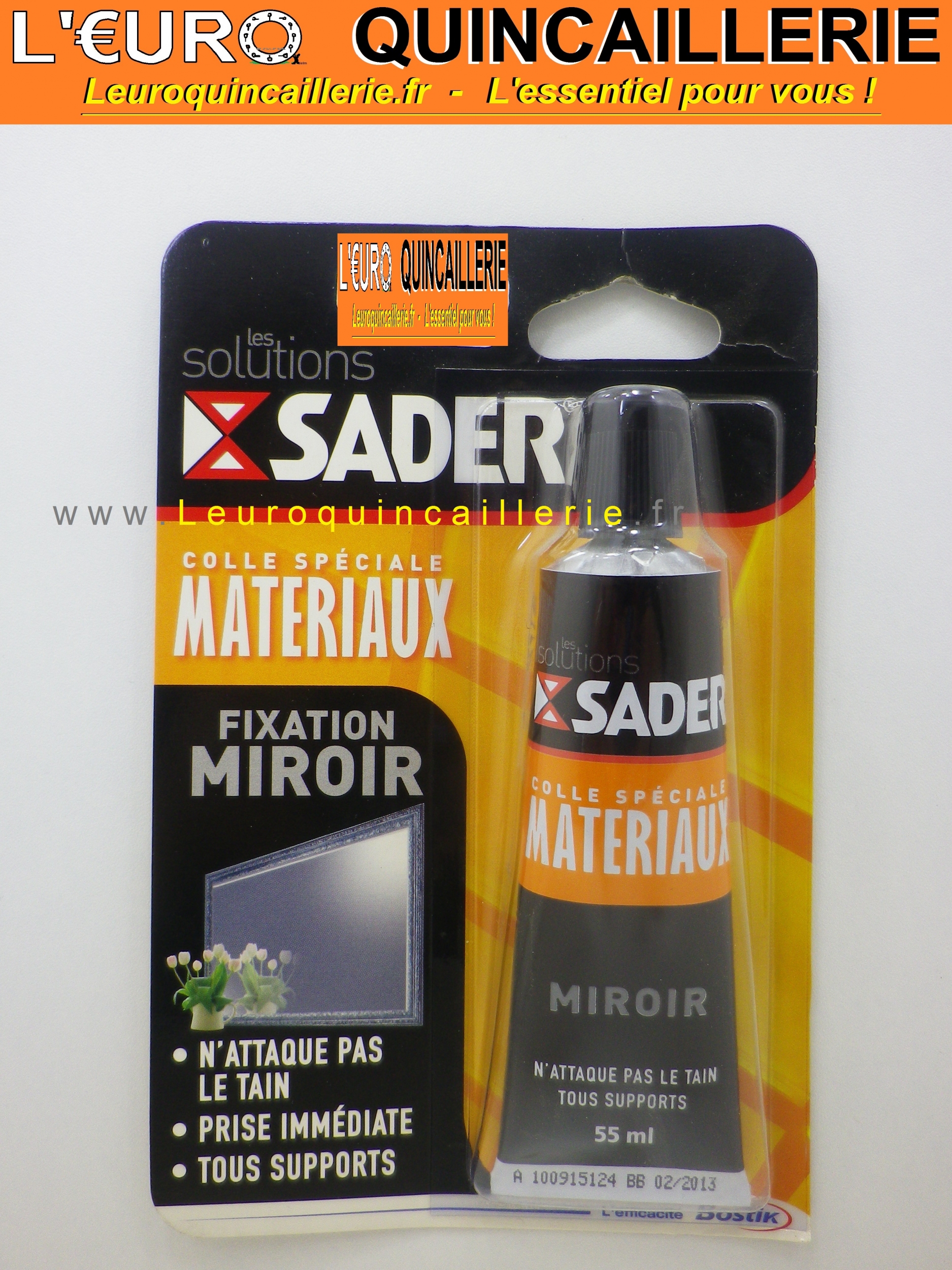 Colle spléciale fixation Miroir tube sader 55ml