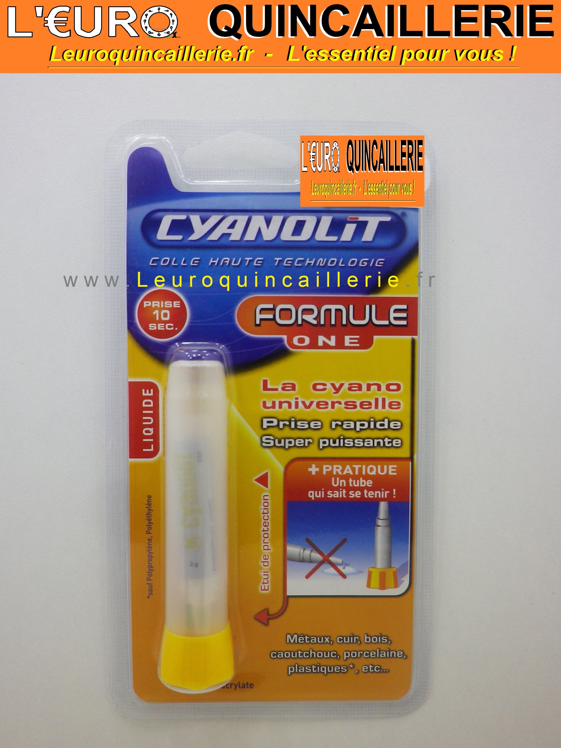 Cyanolit colle liquide 2g prise rapide