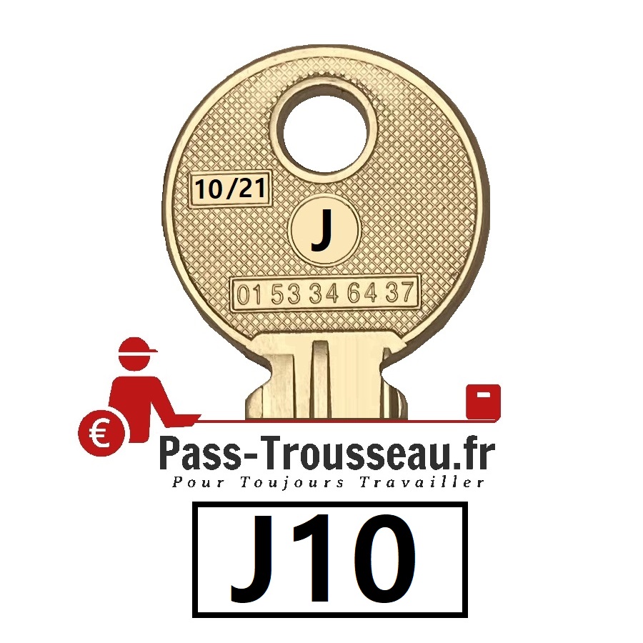 La clé J10 pass ptt 10sur21