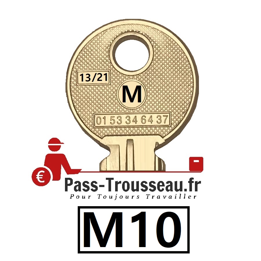 La clé M10 pass ptt 13sur21