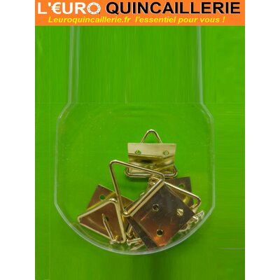 5 ATTACHES TRIANGLES 16 MM