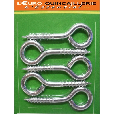 PITONS A VIS ACIER ZINGUE 4x30 (2)