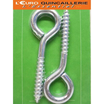PITONS A VIS ACIER ZINGUE 6x60(2)
