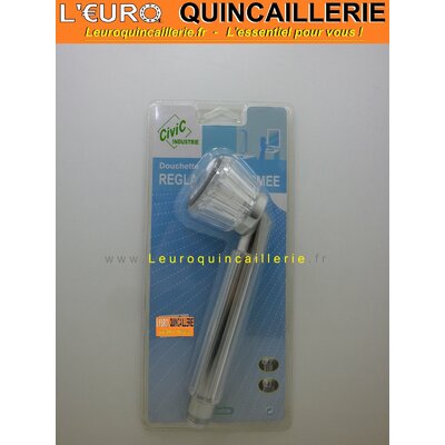 DOUCHETTE CHROME 1 JET REGLABLE