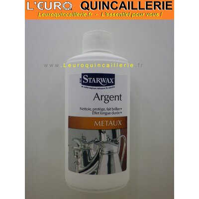 NETTOYANT ARGENT STARWAX METAUX