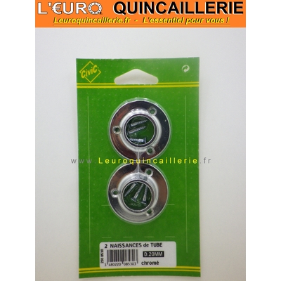 Naissance tube 20mm crome